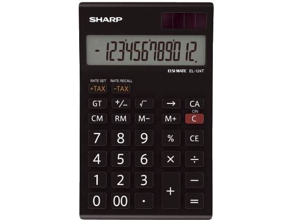 SHARP bordkalkulator EL124TWH (EL124TWH)