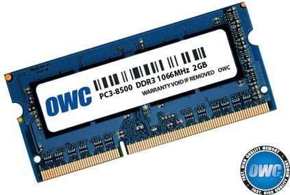 OWC 8GB DDR3L 1600MHz, 8GB, DDR3, 1600Mhz, 204-pinners SO-DIMM