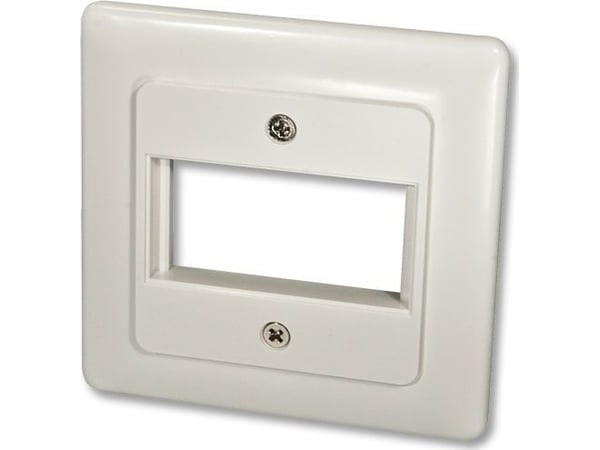 Lindy Wall box DE, Valkoinen, Muovi, 50 mm, 50 mm