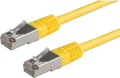 ROLINE 21.15.1332, 1 m, Cat6, S/FTP (S-STP), RJ-45, RJ-45, Gult