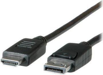 ROLINE 11.04.5782, 3 m, DisplayPort, Hankjønn, Hankjønn, Rett, Rett