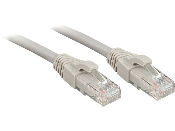 Lindy 45402, 1 m, Cat6, U/UTP (UTP), RJ-45, RJ-45, Grå