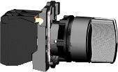 Schneider Electric XB5AD53, Avaimella varustettu kytkin, Muovi, Musta, IP69K, EN/IEC 60947-1 EN/IEC 60947-5-1 EN/IEC 60947-5-4 JIS C 4520 BV CSA DN...