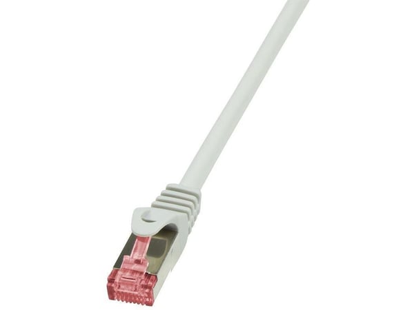 LogiLink 0.5m Cat.6 S/FTP, 0,5 m, Cat6, S/FTP (S-STP), RJ-45, RJ-45, Hvit