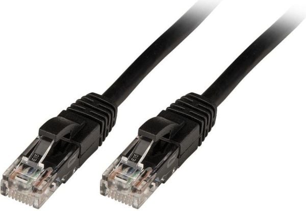 Lindy 48078, 2 m, Cat6, U/UTP (UTP), RJ-45, RJ-45, Svart
