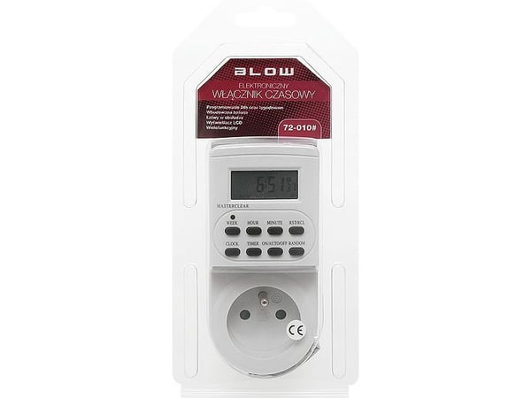 Blow 72-010# Programmerer timer digital tfe-2