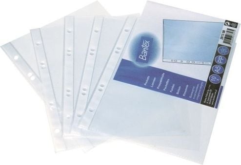 Bantex BG100 A4 PP48 plastlommer 100 stk. HAMELIN