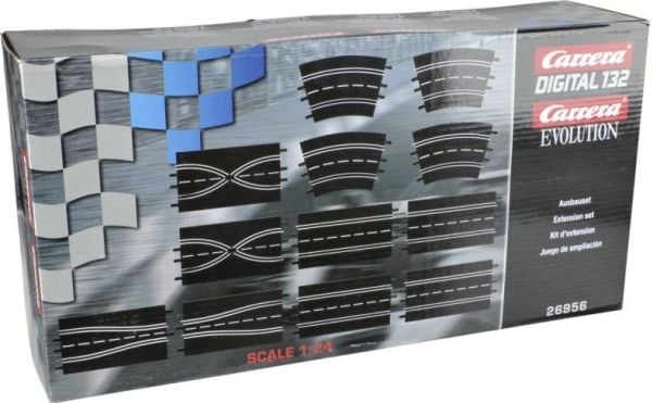 Carrera RC 26956, Play vehicle track, Innendørs, Plast, Sort