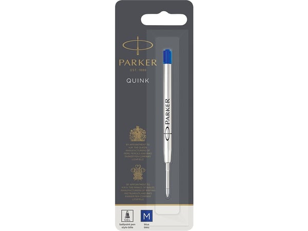 Parker 1950346, Blå, Medium, Blå, Gelepen, 1 stk