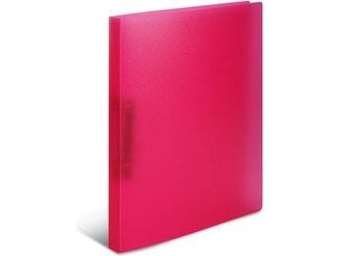Herma perm 2-ring A4 25mm rosa (19164)