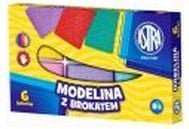 Astra modellkitt med glimmer 6 farger (136811)