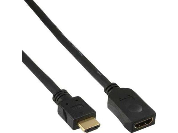 InLine HDMI M-F 1m, 1 m, HDMI Type A (Standard), HDMI Type A (Standard), Lajittelu