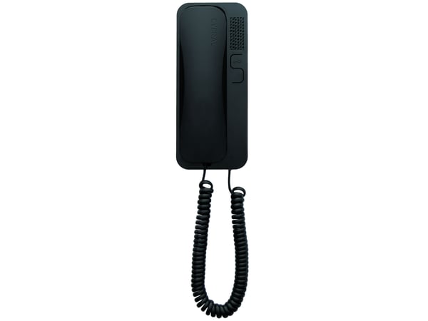 CYFRAL Unifon innendørsenhet for 2-leder installasjon SMART svart