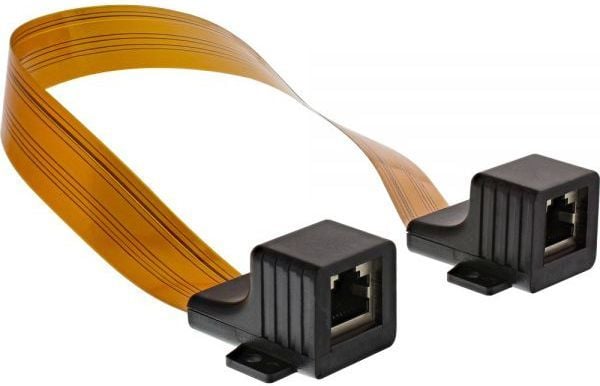 InLine 69991I, 0,3 m, U/UTP (UTP), RJ-45, RJ-45, Oransje