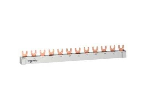 Schneider Electric Unica R9XFH312, Hvit, 400 V, Gaffelkobling, 1 stykker, 63 A, 22 cm