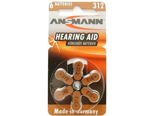 ANSMANN - Batteri 6 x - Sinkluft