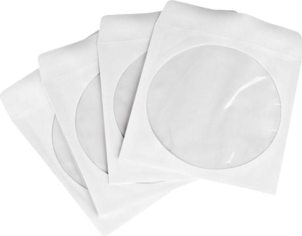 HERMA - CD/DVD-ficka - vit