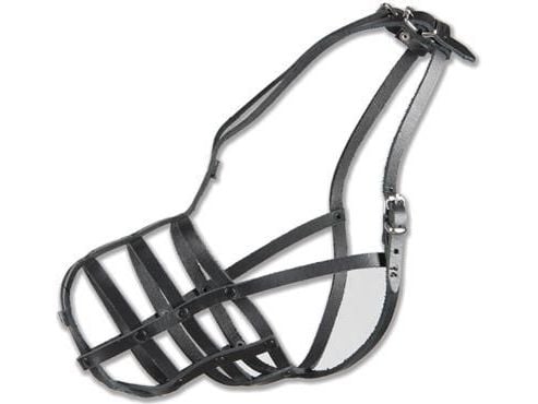 Dino Naglet skinnmunnstykke - 14 Large Shepherd