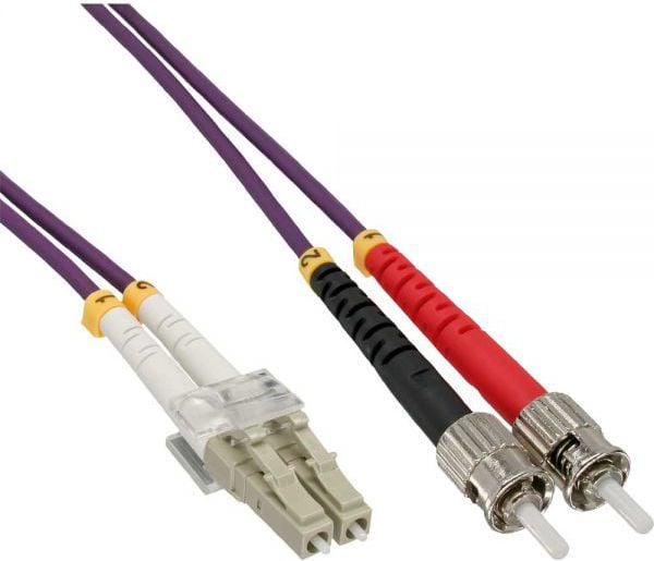 InLine 88507P, 7,5 m, OM4, 2x LC, 2x ST