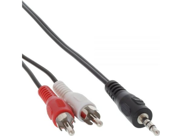 InLine 89930A, Hankjønn, 3.5mm, Hankjønn, 7 m, Sort