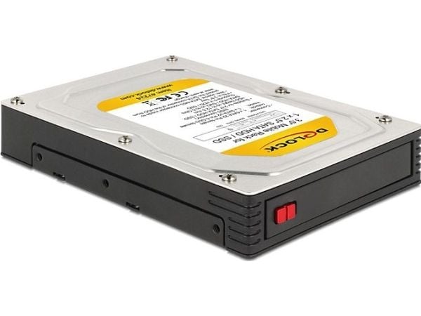Delock 3.5" Mobile Rack for 1 x 2.5" SATA HDD / SSD - Bevegelig lagerrack - 2.5"