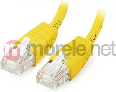 Equip 625464, 5 m, Cat6, U/UTP (UTP), RJ-45, RJ-45, Gult