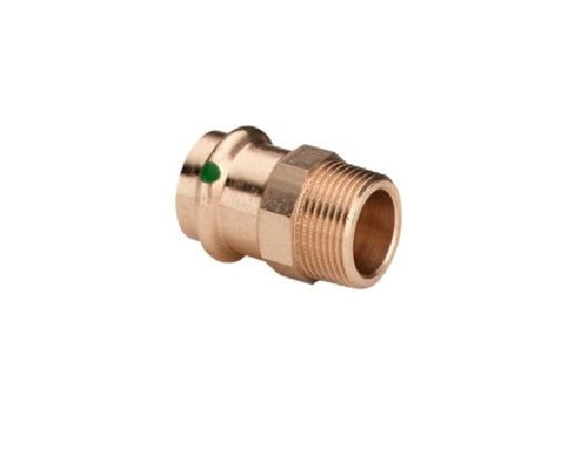 VIEGA Sanpress overgang ½"x15mm af rødgods muffe/nippel, SC-contur