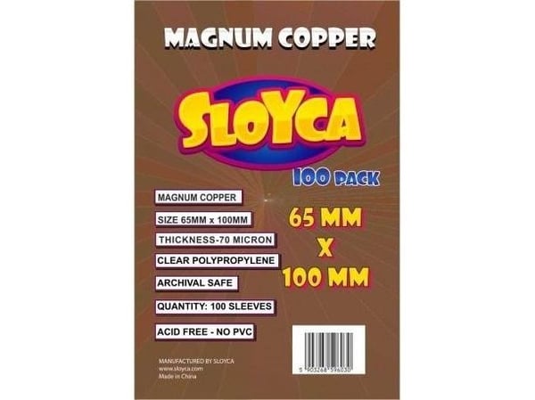 Baldar Magnum T-skjorter Copper 65x100 mm (100 stk) SLOYCA
