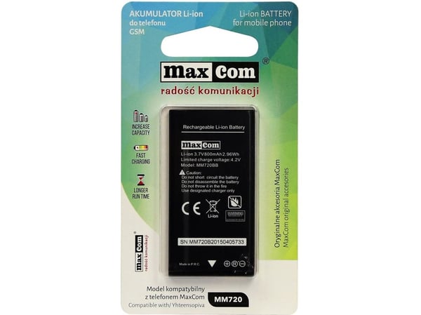 Maxcom LI-ION MM720 akku (AKUMULATORMAXCOMMM720)