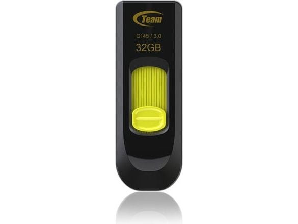 Team USB Disk C145 - USB flash-enhet - 32 GB - USB 3.0 - gul