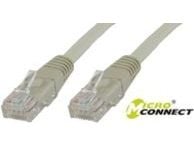 MicroConnect - Nettverkskabel - RJ-45 (hann) til RJ-45 (hann) - 30 cm - UTP - CAT 5e - grå