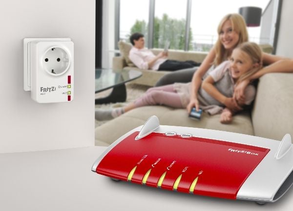 FRITZ! DECT 200 - Smartplugg - trådløs - DECT