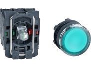 Schneider Electric XB5AW33M5 Valaistu painike 600 V 6 A Kosketus (L x S x K) 57 x 30 x 42 mm IP66, IP67, IP69 , IP69K 1 kpl 1 kpl