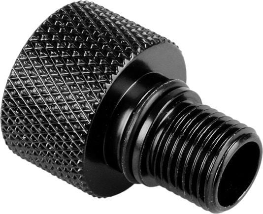 Bitspower - Liquid cooling system pump adapter - mattsvart
