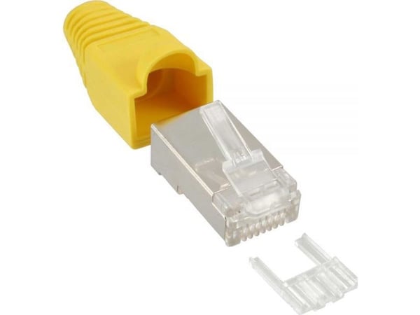 InLine 74510Y, Gult, Plast, 38 g, 10 stykker, 70 mm, 123 mm