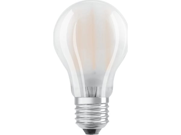 OSRAM LED BASE CLASSIC A - LED-glödlampa med filament - form: A60 - glaserad finish - E27 - 7 W (motsvarande 60 W) - klass E - varmt vitt ljus - 27...