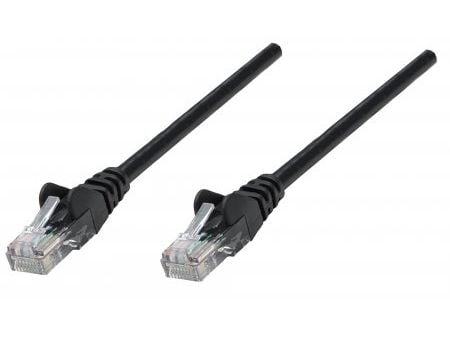Intellinet 739856, 1,5 m, Cat6, S/FTP (S-STP), RJ-45, RJ-45, Sort