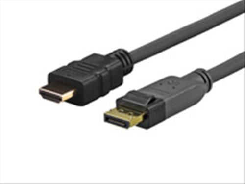 VivoLink Pro - HDMI-kabel - DisplayPort hann til HDMI hann - 2 m - låst