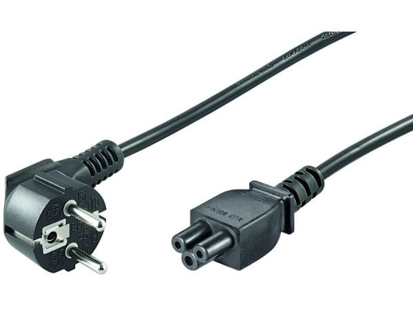 Microconnect PE010818W, 1,8 m, Virtapistoke tyyppi E+F, C5 liitin, 250 V, 2.5 A