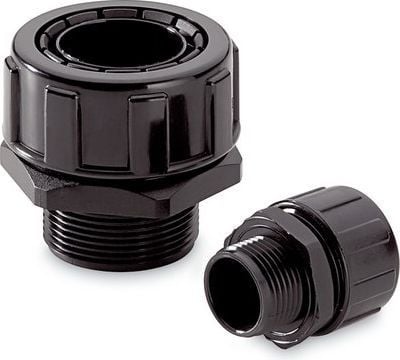 Lapp SILVYN MPC-M, Liitinliitos, Musta, Muovi, Metrinen, M25x1.5, IP65