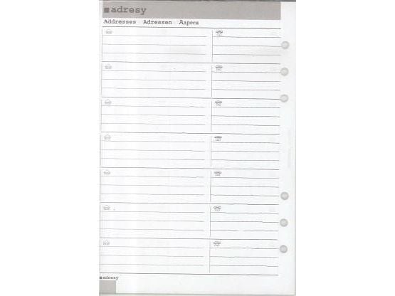 Antra innsats til A5 adresseorganiser (270058)