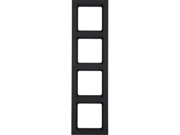 Berker 10146096, Antracit, Duroplast, Berker, Tygstruktur, 2 styck