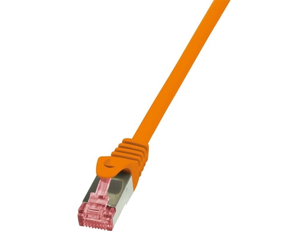 LogiLink 7.5m, Cat6, 7,5 m, Cat6, S/FTP (S-STP), RJ-45, Oransje