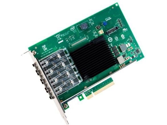 Intel Ethernet Converged Network Adapter X710-DA4 - Nätverksadapter - PCIe 3.0 x8 - 10 Gigabit SFP+ x 4