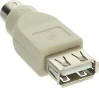 InLine 33103, PS/2 male, USB A, Beige