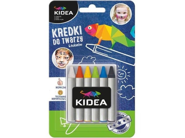 Ansiktskritt 6 stk x 2,5 g Kidea DERFORM