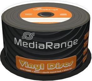 MediaRange - 50 x CD-R - 700 MB (80 min) 52x - svart - spindel