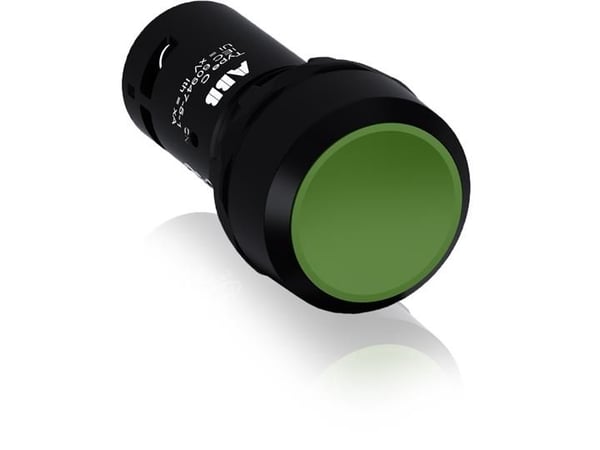 ABB CP1-10G-10, Tryckknappsbrytare, Svart, Grön, Grå, IP66, IP67, IP69K, 240 V, 50 / 60 hz, 1 A