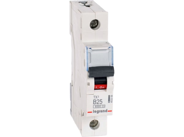 Legrand TX3, Miniatyr-automatsikring, Type B, IP20, 240 - 415 V