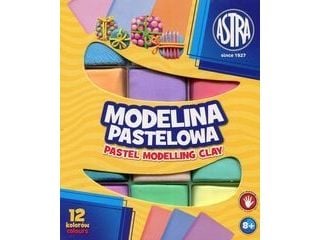 Astra Modelina 12 farger pastell (304118007)